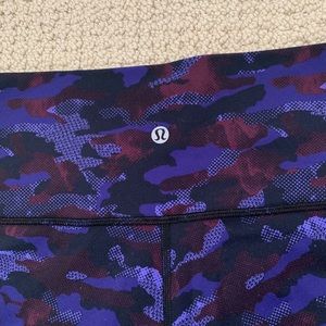 Lululemon purple camo 7/8 NEW PICS
